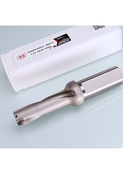 D25-C25-SP07 3xd Bb Sihirli Hızlı Endekslenebilir Matkap U Flüt Cnc Delik Açma Torna Aracı Sp Ekleme 2d/3d/4d/5d Spmg Metal Kesme Aleti (Yurt Dışından)