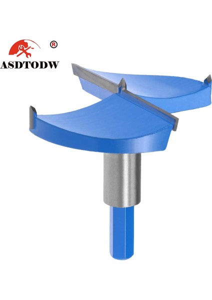 53MM-HEX Saplı Forstner Matkap Uçları 40-100MM Burgu Matkap Ucu Seti Ağaç Işleme Matkap Ucu (Yurt Dışından)