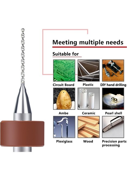 1.05MM 2 Kutu (20 Adet) Xcan Pcb Matkap Ucu 0.1-1.0mm Baskı Devre Kartı Için Tungsten Karbür Mikro Matkap Ucu (Yurt Dışından) fiyatları