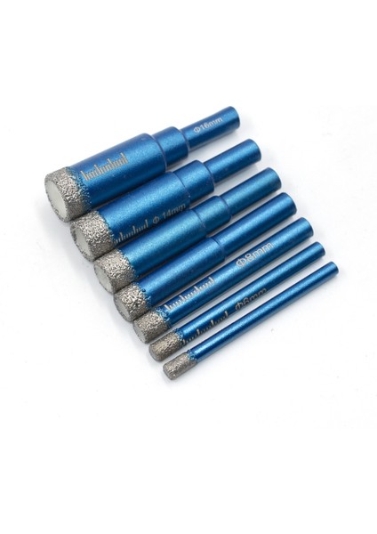7 Adet 5-16MM Yüksek Kaliteli 1 Adet 5-16MM Yuvarlak Şaft Lehimli Seramik Mermer Granit Vitrifiye Fayans Delik Açıcı Elmas Kuru Matkap Ucu Delik Testere Kesici (Yurt Dışından) modelleri