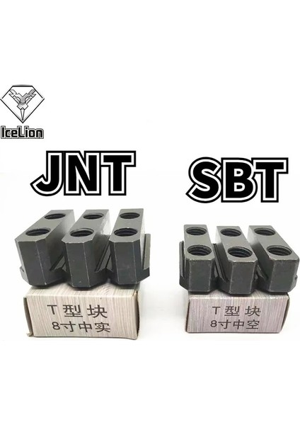 Sbt 5 Inç Hidrolik Ayna T Yuvası Jnt/sbt 5 6 8 Cnc Torna Aynası Çeneleri Inç Iç Delik Işleme Tutucu Sondaj Içi Boş T Somun Bloğu (Yurt Dışından)