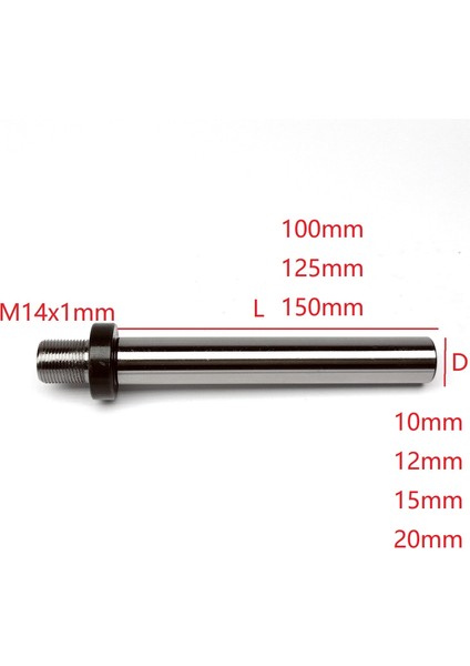 Içi Boş M14X1MM M14 Konu Mili Mili 2 Rulman Dıy Ahşap Torna Kesici Mesnetli Fit Mini Ayna K01-50 K02-50 K01-65 K02-65 (Yurt Dışından) fiyatları