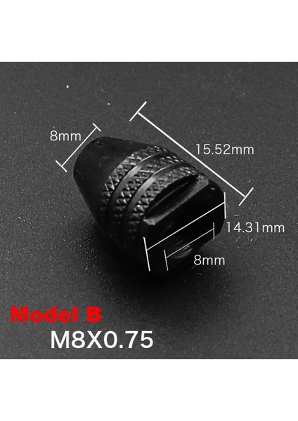 Kısa Model B 0.3-3.2mm Çoklu Matkap Chuck Anahtarsız Dremel Döner Araçları Anahtarsız Matkap Ucu Chucks Adaptörü Dönüştürücü Evrensel Mini Chuck (Yurt Dışından)