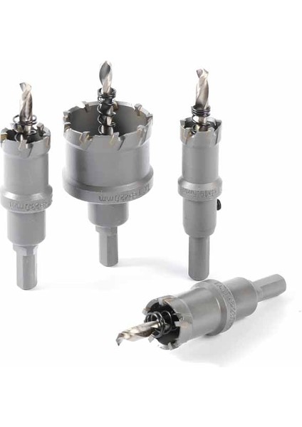 23.5mm 12-160MM Tct Çekirdek Delik Testere Matkap Ucu Metal Paslanmaz Çelik Ahşap Kesme Kalın Plakalar Kesici Delme Aracı Karbür Ucu (Yurt Dışından) fiyatları