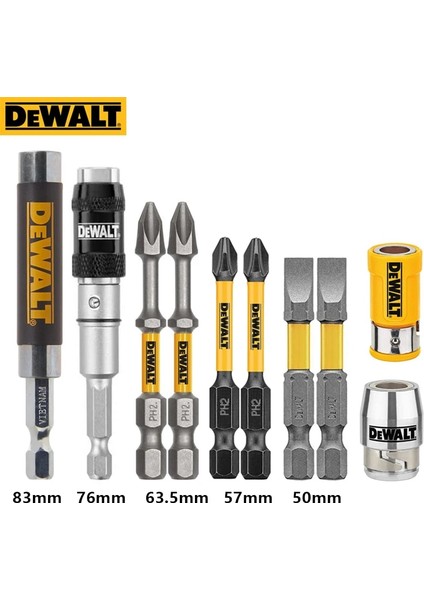 Sl8 50MM 20 Adet Dewalt Phillips Darbeli Matkap Uçları Seti Döner Manyetik Bit Tutucu Uzatın Kol 1/4 "6.35MM Hex Shank Ph2 Güçlü Mıknatıslayıcı (Yurt Dışından)