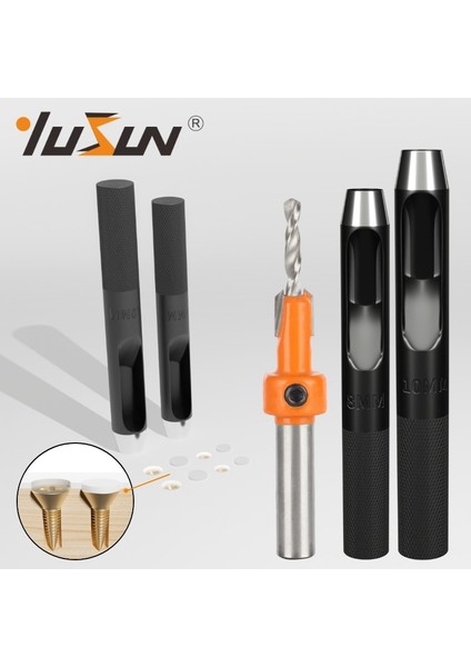 8X8X3.2 Punch ile Yusun 2 Adet 8 mm Shank Havşa Yumruk Yönlendirici Bit Ağaç Işleme Freze Kesicisi Ahşap Yüz Değirmeni (Yurt Dışından) fiyatları