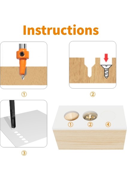 8X8X3.2 Punch ile Yusun 2 Adet 8 mm Shank Havşa Yumruk Yönlendirici Bit Ağaç Işleme Freze Kesicisi Ahşap Yüz Değirmeni (Yurt Dışından) indirimleri