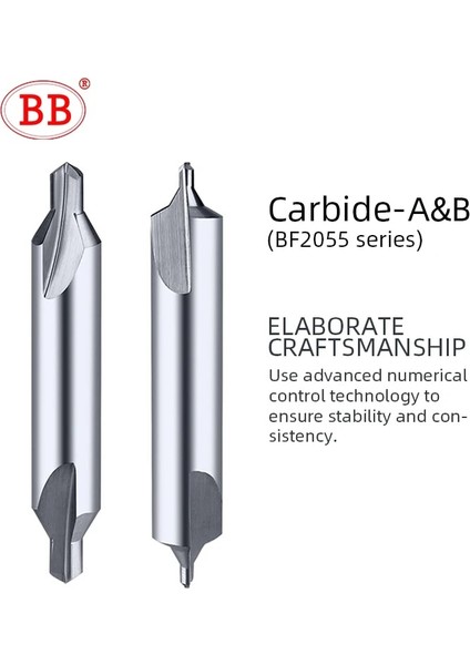 A-HSS-CO(10PCS) 1.25 Bb Merkez Matkap Karbür Hss Co M35 Havşa Pah Ucu A B Form Çapı 1 1.5 1.6 2 3.15 4 5 6 (Yurt Dışından) indirimleri