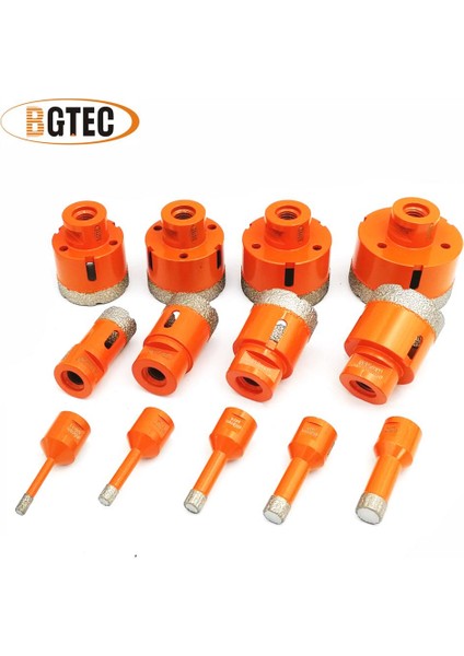 1 Adet 16MM M14 Konu Bgtec 1 Adet Vakum Kaynaklı Elmas Delme Uçları M14 Konu Porselen Karo Matkap Karot Ucu Mermer Duvar Delik Testere Kesici DIA6-100MM (Yurt Dışından)