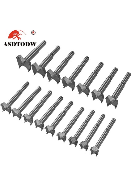 15MM 15MM-100MM Forstner Matkap Ucu Seti Ağaç Işleme Kendinden Merkezleme Delik Testere Tungsten Karbür Ahşap Kesici Alet Takımı (Yurt Dışından)