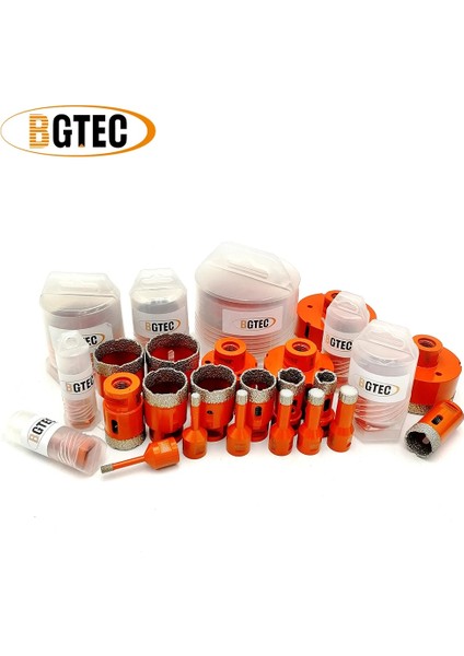 58-11 Konu 1 Adet 40MM Bgtec 1 Adet Elmas Matkap Çekirdek Uçları Porselen Seramik Karo Granit Mermer Sondaj Taç M14 Veya 5/8-11 Konu Delik Testere Kesici (Yurt Dışından)
