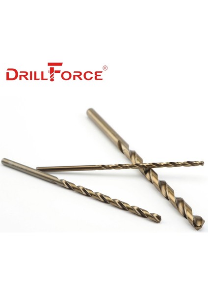 3X100MM 5 Adet Drillforce Araçları 5 Adet 1.0MM-13MM Hssco 5% Kobalt M35 Uzun Büküm Matkap Uçları Paslanmaz Çelik Alaşımlı Çelik Dökme Demir (Yurt Dışından) modelleri