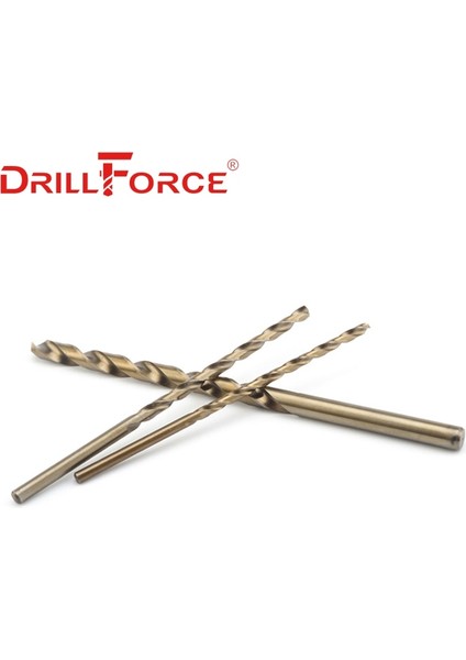 3X100MM 5 Adet Drillforce Araçları 5 Adet 1.0MM-13MM Hssco 5% Kobalt M35 Uzun Büküm Matkap Uçları Paslanmaz Çelik Alaşımlı Çelik Dökme Demir (Yurt Dışından) fırsatları