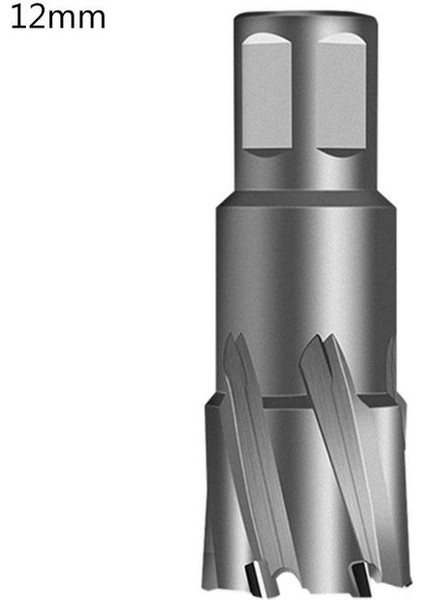 12MM Delik Testere Karbür Ucu Karot Manyetik Matkap Ucu Çelik Karbür Metal Kesici Aracı Kalın Çelik Plakalar Sondaj Parlatma El (Yurt Dışından)