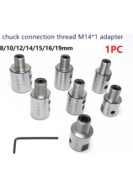 12MM 8-19MM Biyel M14 Paslanmaz Çelik Konu Adaptörü K01-50/63 K02-50/63 Mini Torna Aynası Güç Aracı Aksesuarları (Yurt Dışından) modelleri