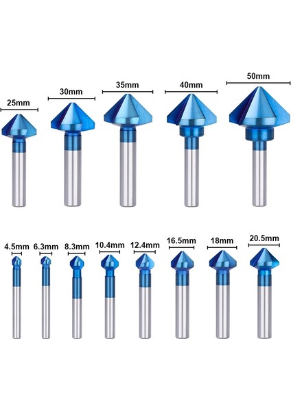 40MM Xcan Pah Kırma Kesici 3 Flüt 90 Derece Havşa Matkap Ucu 4.5-50MM Hss Çelik Ahşap Metal Delik Kesici Metal Delme Araçları (Yurt Dışından) modelleri