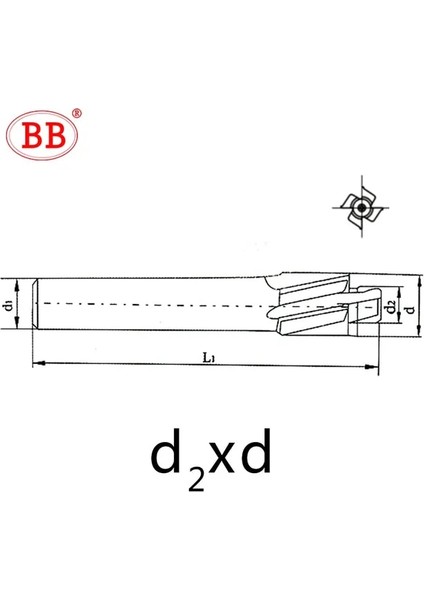 Dementions M14.5X24 Bb Pilotlu Havşa Kesici Hss Düz Cıvata Deliği Kapak Vidası Havşa Freze Aleti 4 Flüt Pilot M3 M20 Nokta Yönlendirici Yuvası Matkap (Yurt Dışından)