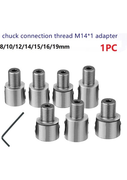 8mm Mini Ayna 8-19MM M14 Adaptörü Biyel Konektörü Burç Aracı Makine Aksesuarları Ayna Torna Tezgahı (Yurt Dışından)