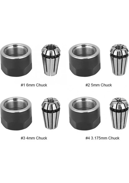 4mm Aralığı ER11 Yaylı Yüksük Ayna Sıkma Somunu Torna Parçaları 3.175/4/5/6MM Cnc Freze Takım Tutucu Sondaj Kılavuz Çekme Oyma Makinesi Chuck (Yurt Dışından)