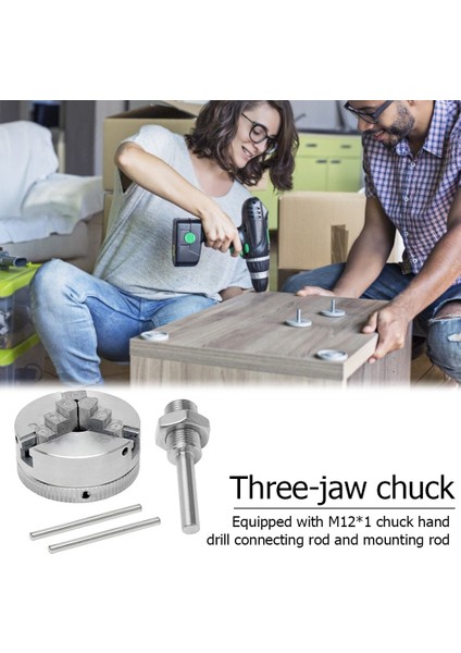 Gümüş Z011 Metal 3 Çeneli Chuck Manuel Torna Ayna Kelepçesi Yüksek Karbon Çelik Kendinden Merkezleme Mini Matkap Chuck Torna Tezgahları Için (Yurt Dışından) modelleri