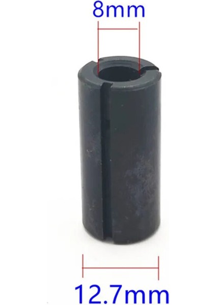12-6.35 Mini Matkap Aynaları Adaptörü 6mm 8mm 10MM 12MM 12.7mm 1/2 "1/4" 3/8 "adaptör Yönlendirici Chuck Collet Güç Döner Aracı (Yurt Dışından) indirimleri
