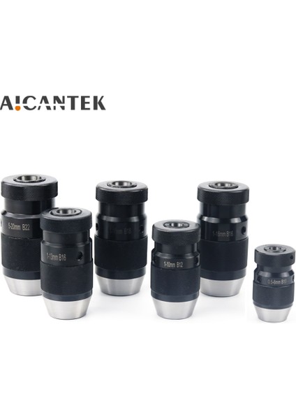 B16(1-13MM) 1 Adet Matkap Chuck B10 B12 B16 B18 0.5-6mm 1-10MM 1-13MM 1-16MM 5-20MM Cnc Takım Tezgahı Kendini Sıkma Otomatik Kilitleme (Yurt Dışından)