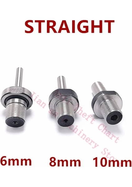 10MM Düz Adaptör M14 * 1 Biyel Burç Ağaç Işleme Aynası Torna Tezgah Değirmeni Dıy M14 Adaptörü 6 8mm 10MM 12MM 14MM 15MM 16MM 19MM (Yurt Dışından) fırsatları