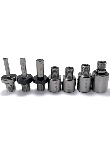 10MM Düz Adaptör M14 * 1 Biyel Burç Ağaç Işleme Aynası Torna Tezgah Değirmeni Dıy M14 Adaptörü 6 8mm 10MM 12MM 14MM 15MM 16MM 19MM (Yurt Dışından) indirimleri