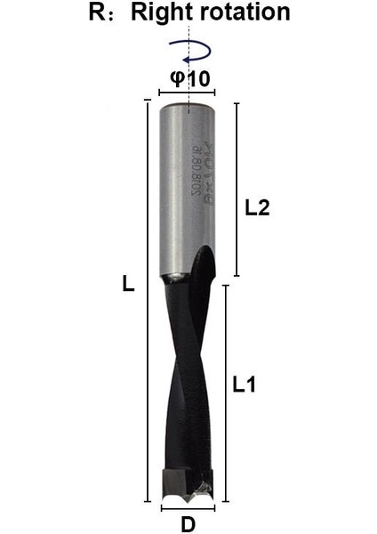 8.5X70L Xcan 1 Adet 4-10MM Sol/sağ Rotasyon Ahşap Forstner Matkap Uçları Yönlendirici Ucu Sıra Sondaj 2 Flüt Ahşap Delik Kesici Yönlendirici Matkap Ucu (Yurt Dışından) fiyatları