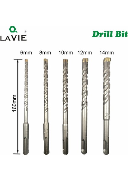 6mm 110MM 1 Adet 5MM-14MM Beton Sds Plus Matkap Ucu Çapraz Uçlar 4 Kesiciler 110MM 160MM Duvar Tuğla Blok Elektrikli Çekiç Duvar Delme Uçları (Yurt Dışından) fiyatları