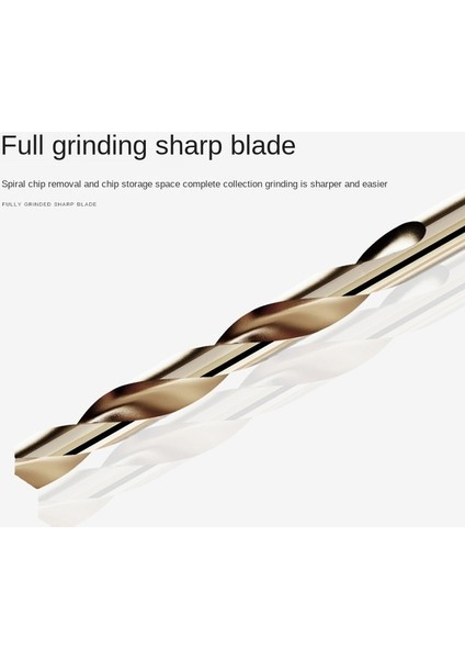 9.5mm M35 Kobalt Yüksek Hız Çeliği Düz Şaft Büküm Matkap Ucu Alet Takımı Aksesuarları Metal Paslanmaz Çelik Sondaj Metal Işleme (Yurt Dışından) fırsatları