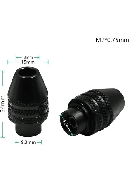 Uzun Kuyruk M7X0.75MM Mini Anahtarsız Matkap Aynası 0.5-3.2mm Elektrikli Matkap Uçları Collet Dremel Döner Araçları Anahtarsız Matkap Ucu Chucks Adaptörü Dönüştürücü (Yurt Dışından)