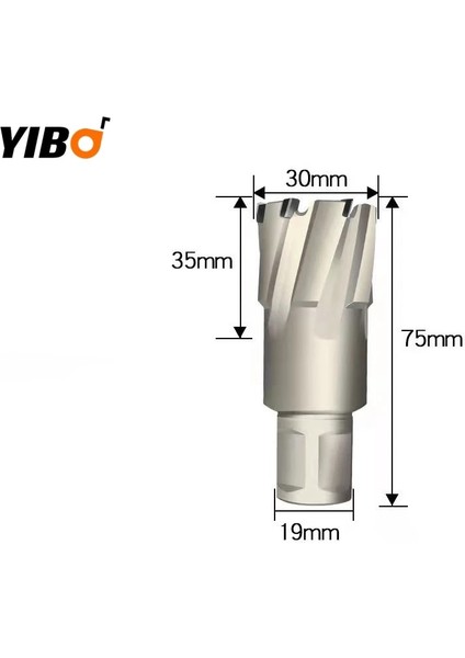 19MMX35MM 19.05MM Weldon Shank 12-65MM × 35MM Tct Halka Şeklindeki Kesici Manyetik Matkap Uçları 3/4 "weldon Shank Karbür Manyetik Matkap Ucu Metal Kesme Deliği Sa (Yurt Dışından) fiyatları