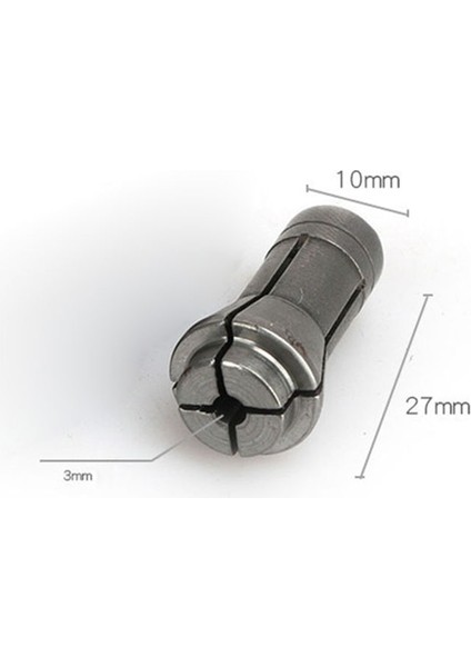 6mm 3mm/6mm Pnömatik Oyma Makinesi Chuck Pnömatik Chuckn Collet Kelepçe Kafası Dayanıklı Alaşım Yüksek Kalite (Yurt Dışından)