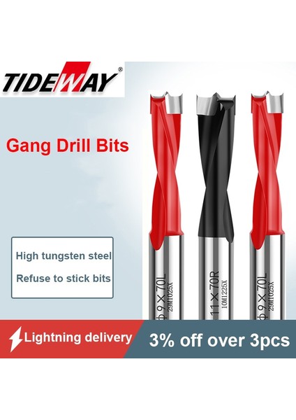 11.5X70R Tideway 1 Adet Ağaç Işleme Forstner Çete Matkap Uçları Alaşım Delik Açıcı 70MM Toplam Uzunluk Yönlendirici Bit Ahşap Karbür Sıralı Matkap Kafası (Yurt Dışından)