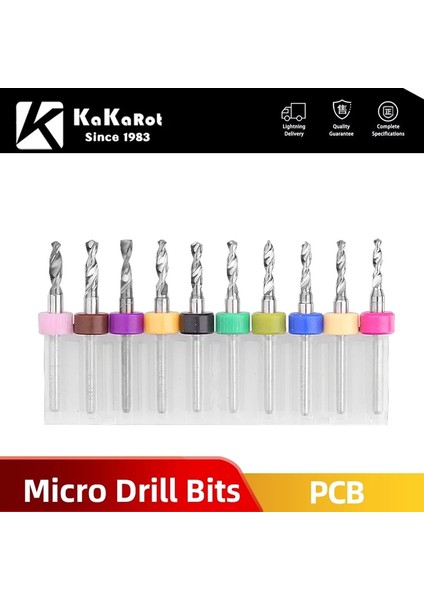 0.3mm 10 Adet 1 Takım Karbür Mikro Matkap Uçları Mini Delme Ucu Cnc Matkap Ucu Baskı Devre Sert Alaşım Pcb Matkap Ucu Küçük Matkap Ucu Seti (Yurt Dışından)