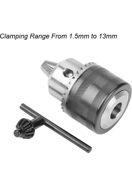 Matkap Chuck 1.5-13MM Dönüştürücü 1/2 "-20UNF Anahtar Matkap Chuck Konu Hızlı Değişim Adaptörü Sds 1/4" Altıgen Darbeli Sürücü Anahtarı Ucu Biyel (Yurt Dışından)