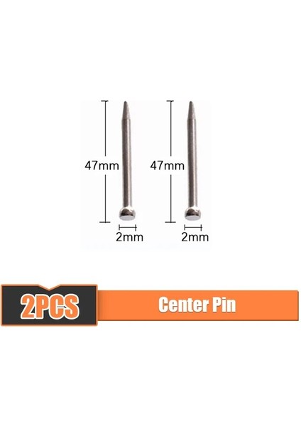 2 Adet Delikli Pin Otomatik Merkezi Yumruk Yaylı Bulucu Ağaç Işleme Metal Matkap Ayarlanabilir Kerner Merkezi Pin Basın Dent Marker El Aletleri (Yurt Dışından)
