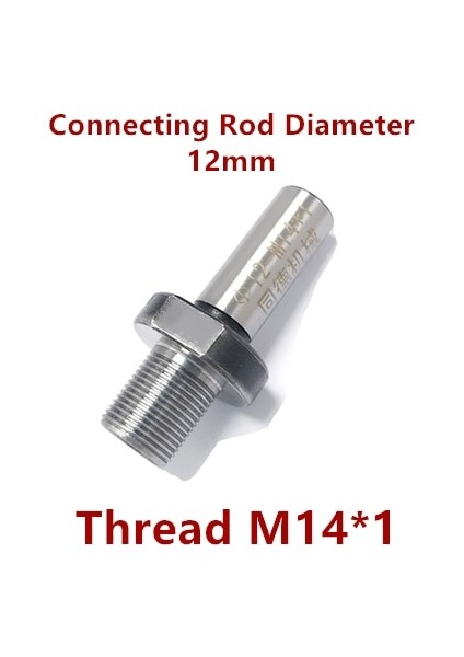 Düz 12MM 8mm 10MM 12MM 14MM 16 Ayna Biyel M14*1 Uygun K01-50/63 K02-50/63 Mini Torna Aynası Cnc Mini Torna Aynası Tezgah Parçaları (Yurt Dışından)