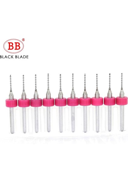 Temel 2.9mm Bb Pcb Mikro Matkap Karbür Mini Uçları Baskı Devre Dıy 0.1mm Ila 6.0mm Çap 3.175 1 8 Shank 10 Adet Set (Yurt Dışından)
