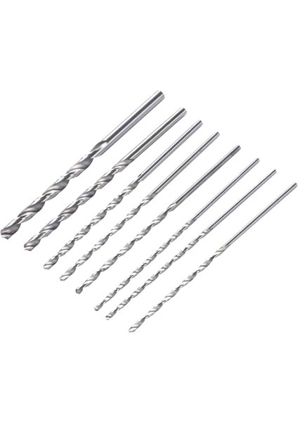 8 Adet Aşınmaya Dayanıklı Pürüzsüz Talaş Tahliye Hss Yüksek Hızlı Çelik Düz Şaft Uzun Büküm Matkap Ucu Seti (Yurt Dışından) fırsatları