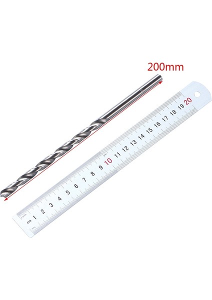 8 Adet Aşınmaya Dayanıklı Pürüzsüz Talaş Tahliye Hss Yüksek Hızlı Çelik Düz Şaft Uzun Büküm Matkap Ucu Seti (Yurt Dışından) indirimleri