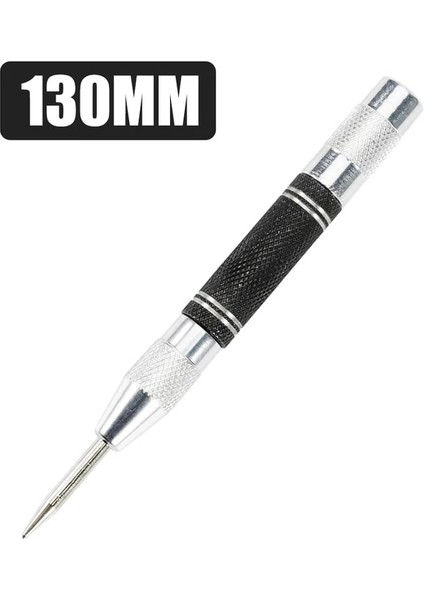 Gümüş Merkez Yumruk Otomatik Merkez Yumruk Yaylı Delik Delgeç Seti Çelik Ahşap Metal Cam Pres Markalama Için Ayarlanabilir Gerginlik El Aletleri (Yurt Dışından)