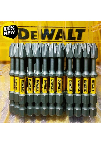 63.5mm 10 Adet Dewalt Ph2 63.5mm Elektrikli Matkap Tornavida Uçları Seti Ağaç Işleme Araçları Aksesuarları Bit Elektrikli Tornavida Kafası Ahşap Delme (Yurt Dışından)