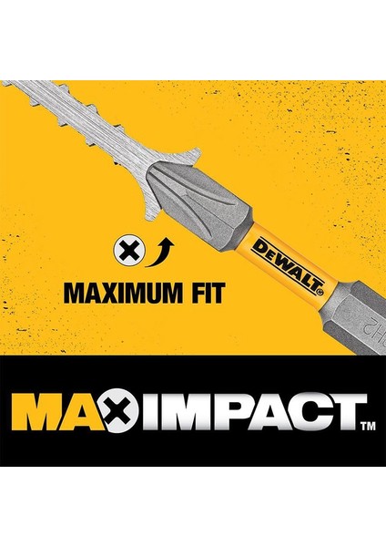63.5mm 10 Adet Dewalt Ph2 63.5mm Elektrikli Matkap Tornavida Uçları Seti Ağaç Işleme Araçları Aksesuarları Bit Elektrikli Tornavida Kafası Ahşap Delme (Yurt Dışından)