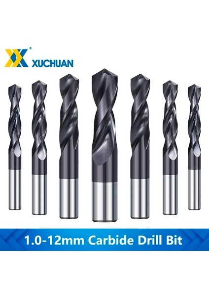 3.2X20X38 Karbür Matkap Ucu 1.0-12MM Büküm Matkap Uçları Vapo Kaplamalı Paslanmaz Tungsten Tabancası Matkap Ucu Cnc Torna Makinesi (Yurt Dışından)