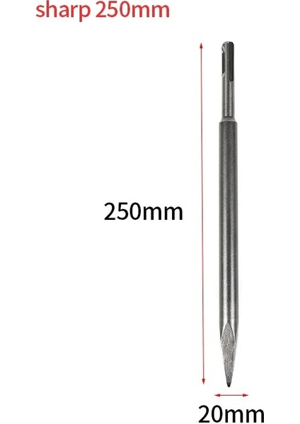 250X40MM Geniş Düz Yuvarlak 1 Adet Sds Plus Shank Noktası Düz Geniş Düz Elektrikli Çekiç Keski Ucu Duvar Beton Darbeli Matkap Dirsek Genişletme Matkap Ucu (Yurt Dışından) modelleri