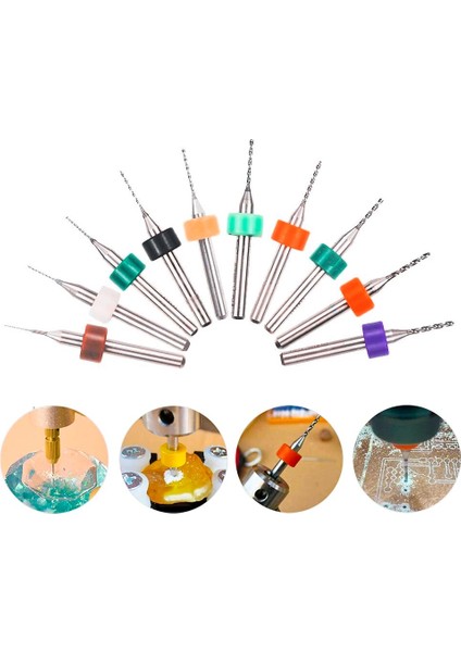 Pcb 0.2mm 10 Adet Xcan 10 Adet/takım 0.3mm Ila 1.2mm Pcb Mini Matkap Ucu Tungsten Çelik Karbür Baskı Devre Cnc Matkap Uçları Makinesi (Yurt Dışından)