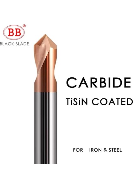 Karbür BB2055 10MM, Yuvarlak 60 Derece Bb Nc Nokta Matkap Hss Karbür Saplama Merkezi Bit 60 90 120 Derece 1-20MM Pah Konumu Hazırlama Kılavuzu Pilot Delik Cnc Takım Tezgahı (Yurt Dışından)