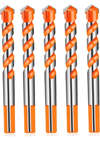 10 Adet 6mm 10/5/4 Adet Dişli Üçgen Tungsten Çelik Duvar Karosu Beton Delme Ucu Ev Mermer Derebeyi Matkap El Elektrikli Matkap (Yurt Dışından)